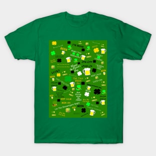 ST PADDYS Day Collage T-Shirt